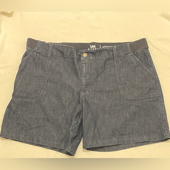 Lee Riders utility denim shorts size 20 - Picture 4 of 13